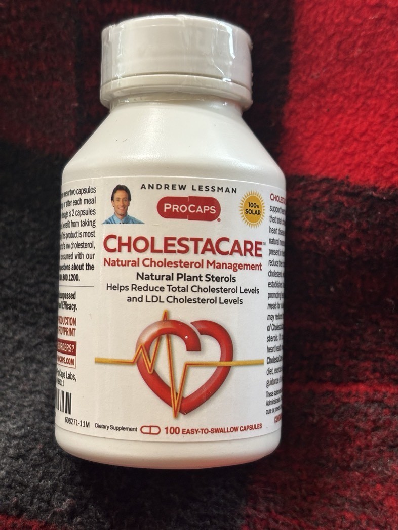 Andrew Lessman CholestaCare 100 Capsules Best Buy Date. 04/30/2028