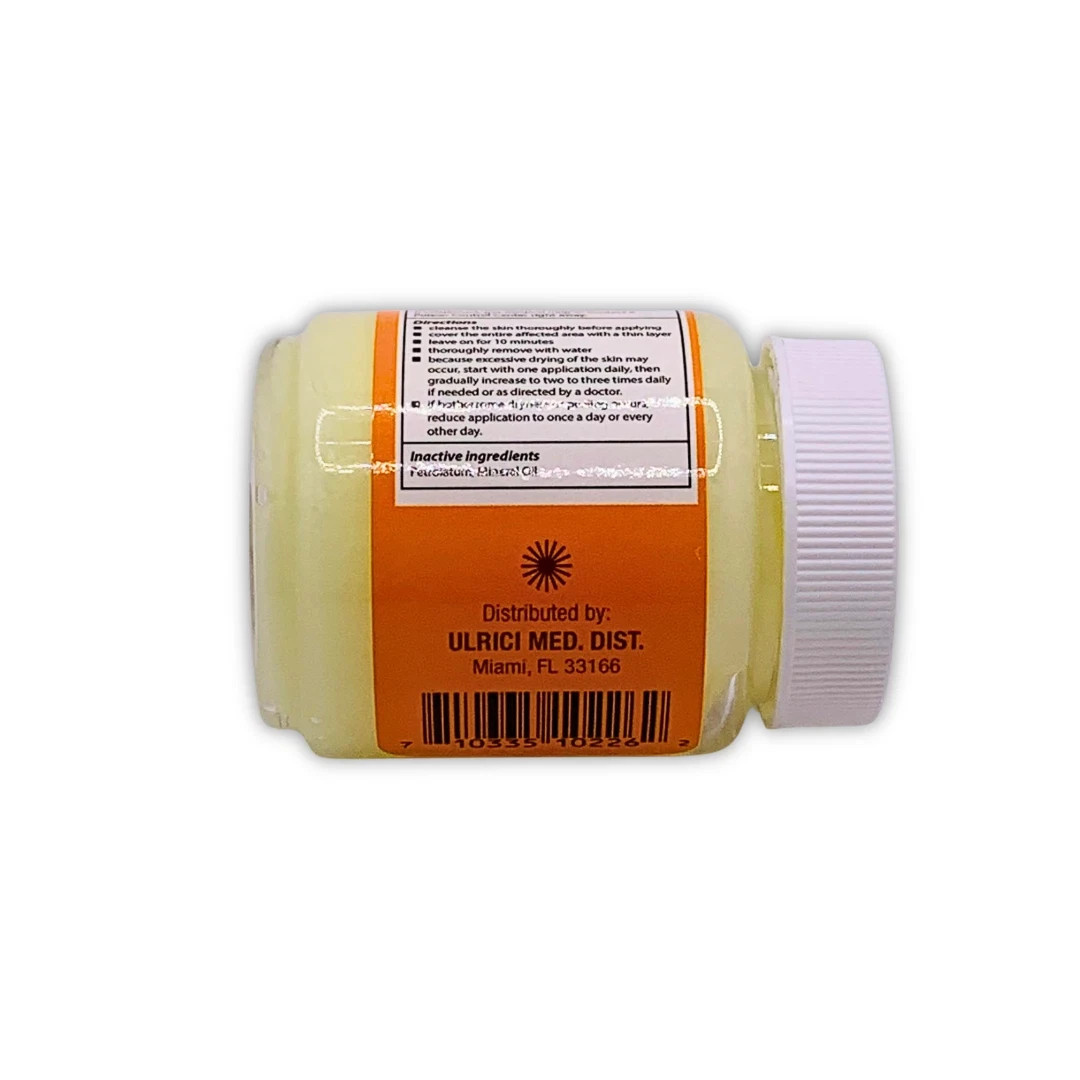 Sulfur Ointment 10% Skin Care Cream 2 oz Jar External Use