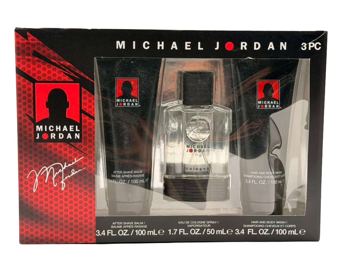 Michael Jordan Cologne for Men by Michael Jordan 1.7 EDT Spray 3 Piece Gift Set