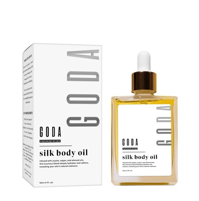 GODA Silk Body Oil Women Firming Anti Aging MoisturizerFormulaShowerOil1.7oz