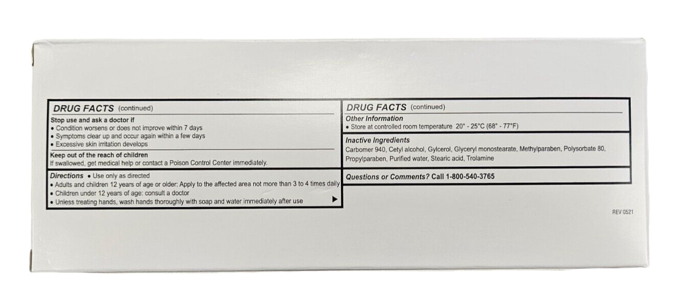 GERICARE Muscle Rub ANALGESIC BALM Cream 3oz ( 3 Large Tubes ) __