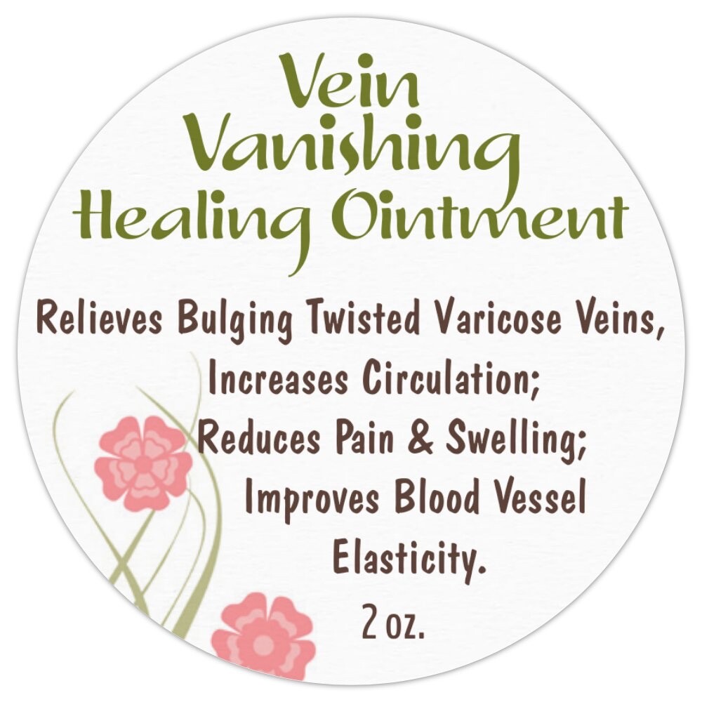 Vein Vanishing Ointment for swollen, painful & bulging veins. Fast & Effective