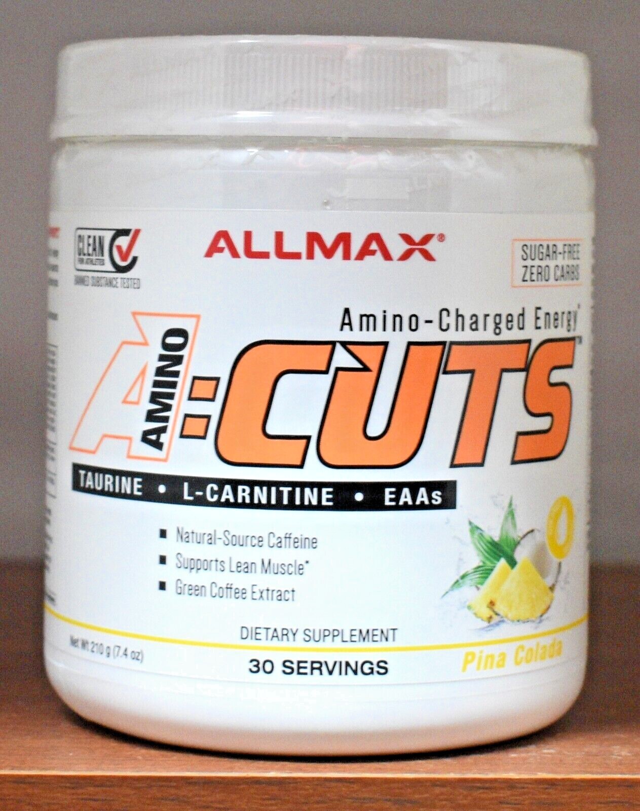 ALLMAX A:CUTS AminoCuts Amino Charged Energy Drink Booster ACUTS Choose Flavor
