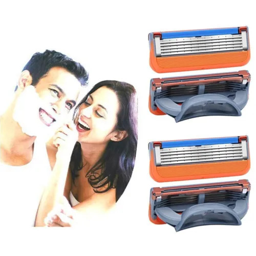 16PC Shaving Razor Blades Refills Compatible for GiIIette Fusion 5 Proglide