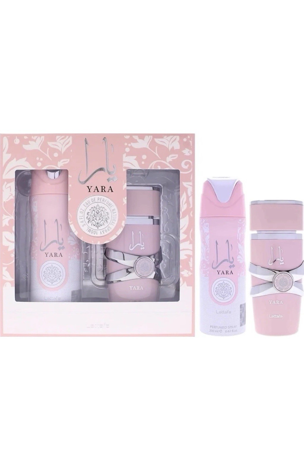 Lattafa Yara Women’s Body Spray Perfumed Spray, Regular Size 6.67 fl oz