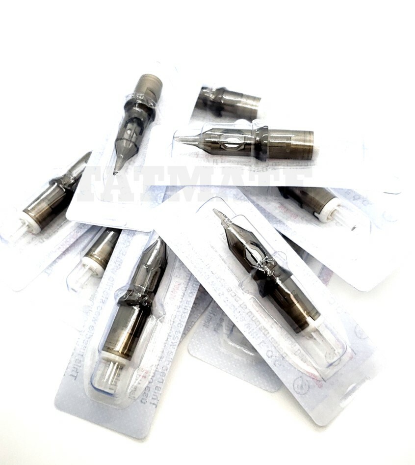 Tatmate Tattoo Cartridge Needles 10PCS Round Liners Shaders Mags RL, RS, RM, M1