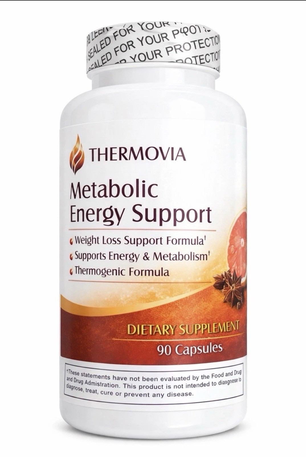 Thermovia Weight Management & Energy Metabolism Support Supplement 90 Capsules