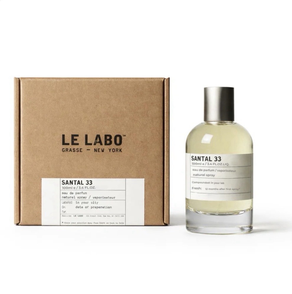 Le Labo Santal 33 Eau de Parfum Spray, Regular Size 3.4 fl oz