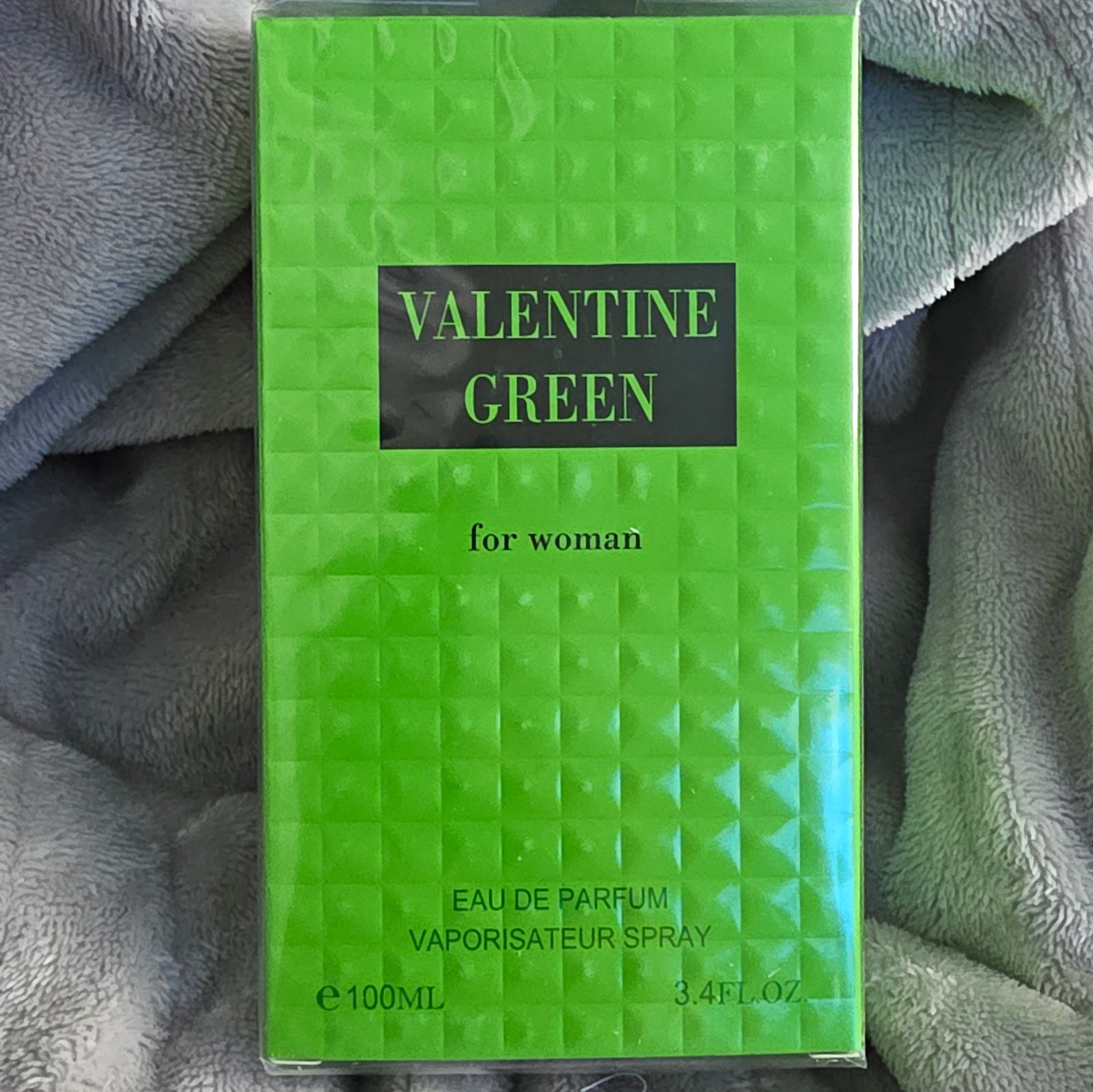 EBC Valentine Green For Woman Eau de Parfum Spray, Regular Size 3.4 fl oz