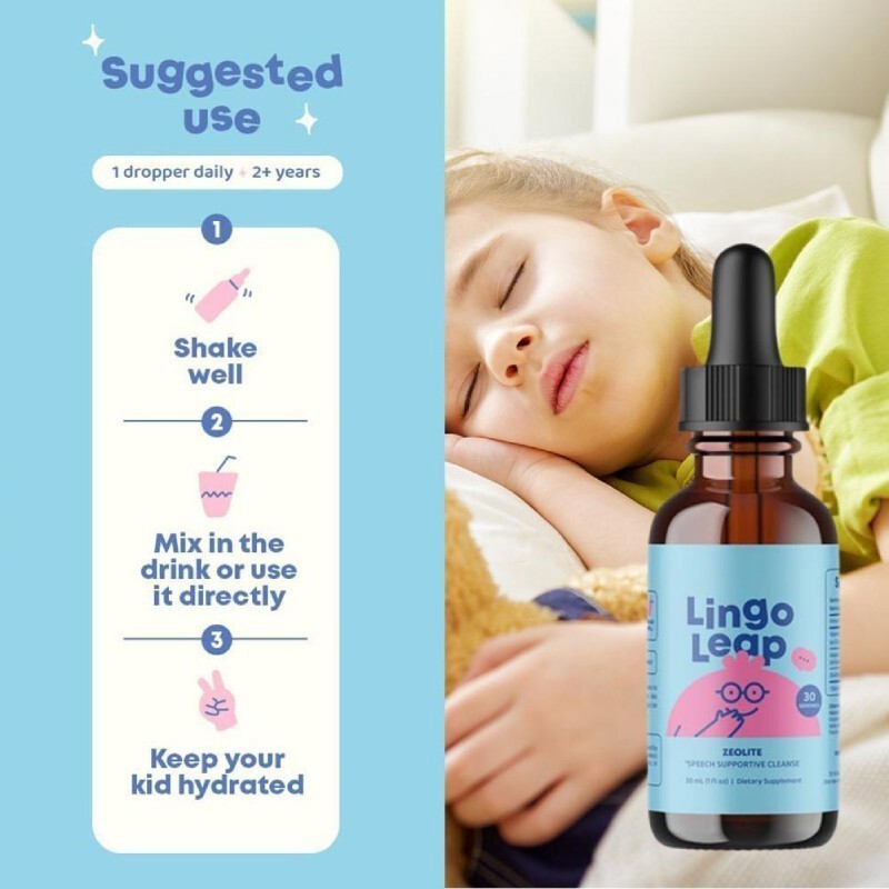 1-5X Children’s Droplets Lingo Leap – Zeolite Detox for Speech Delays