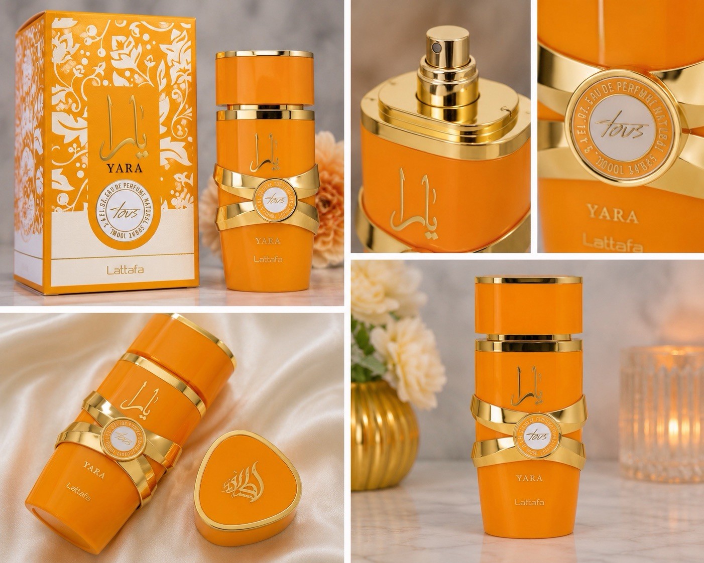 Lattafa Yara Eau de Parfum EDP Spray Fragrance 100 mL Regular Size
