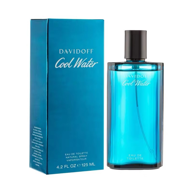 Cool Water Davidoff Eau De Toilette Men Cologne Spray 4.2 oz / 125 ml Brand New