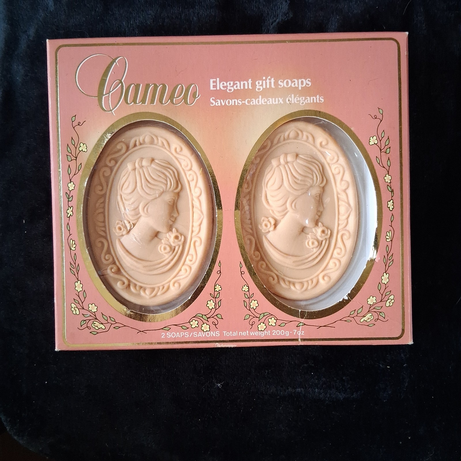 Victorian Cameo Decorative Bath Bar Soaps 200 gm 7 OZ Twinscraft Cottage Granny