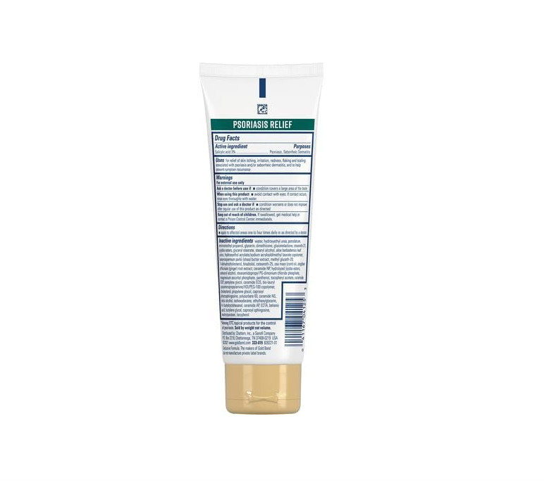 Gold Bond Multi-Symptom Psoriasis Relief Cream 4oz, Irritated, Itchy Skin Relief