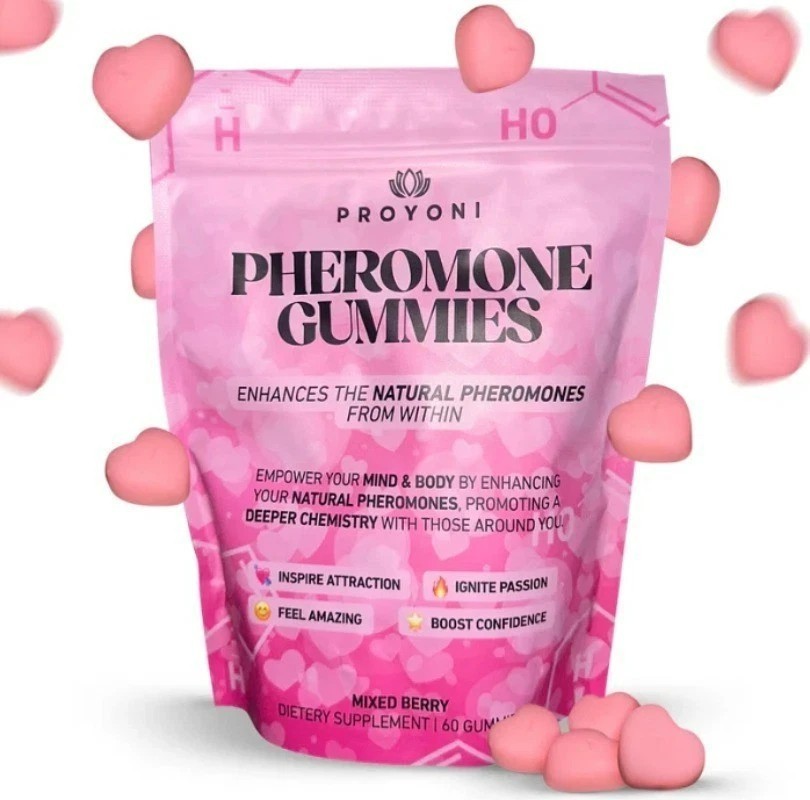 ⭐ProYoni Pheromone Gummies – ⭐Enhance Natural Pheromones – 60 Count
