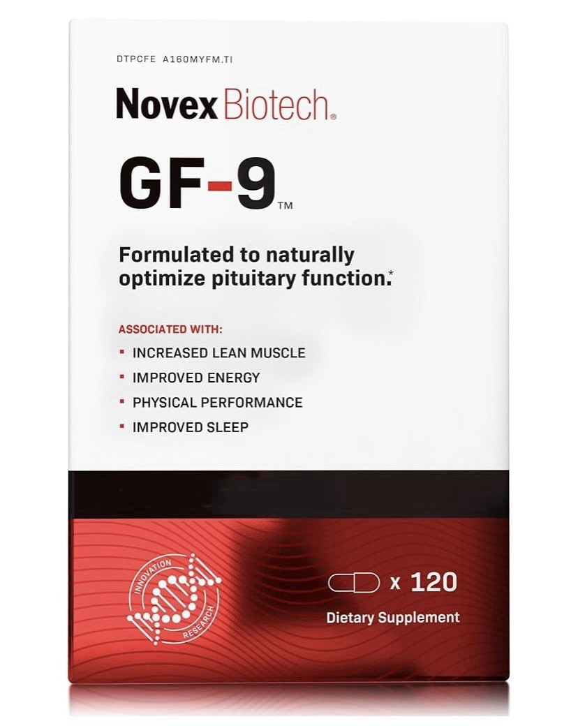 NEW Novex Biotech GF-9 Dietary Supplement – 120 Capsules