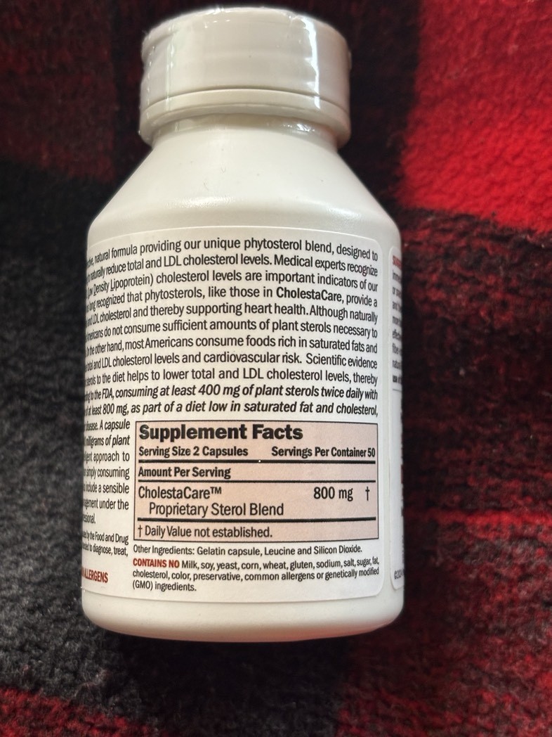 Andrew Lessman CholestaCare 100 Capsules Best Buy Date. 04/30/2028