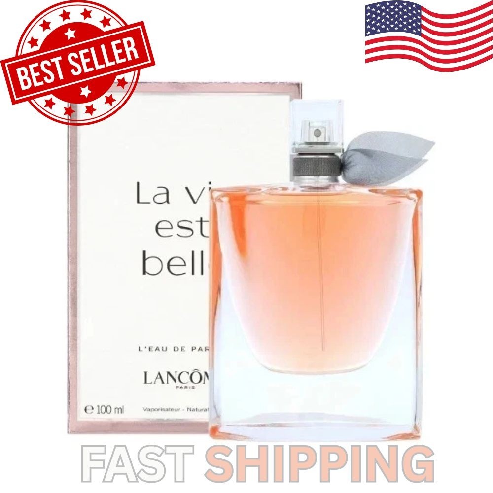 La Vie Est Belle By Lancome 3.4 oz L’Eau De Parfum Spray Womens New & Sealed.
