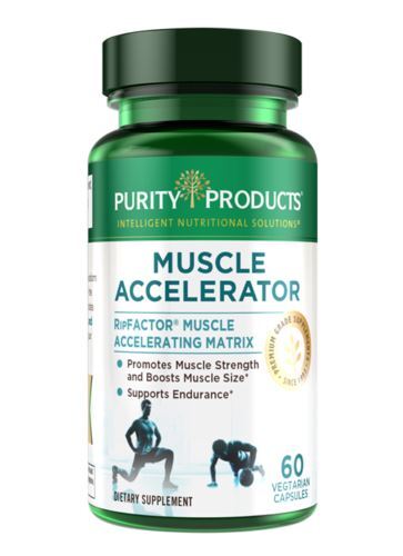 Purity Products Muscle Accelerator 650mg RipFactor 60 Capsules New