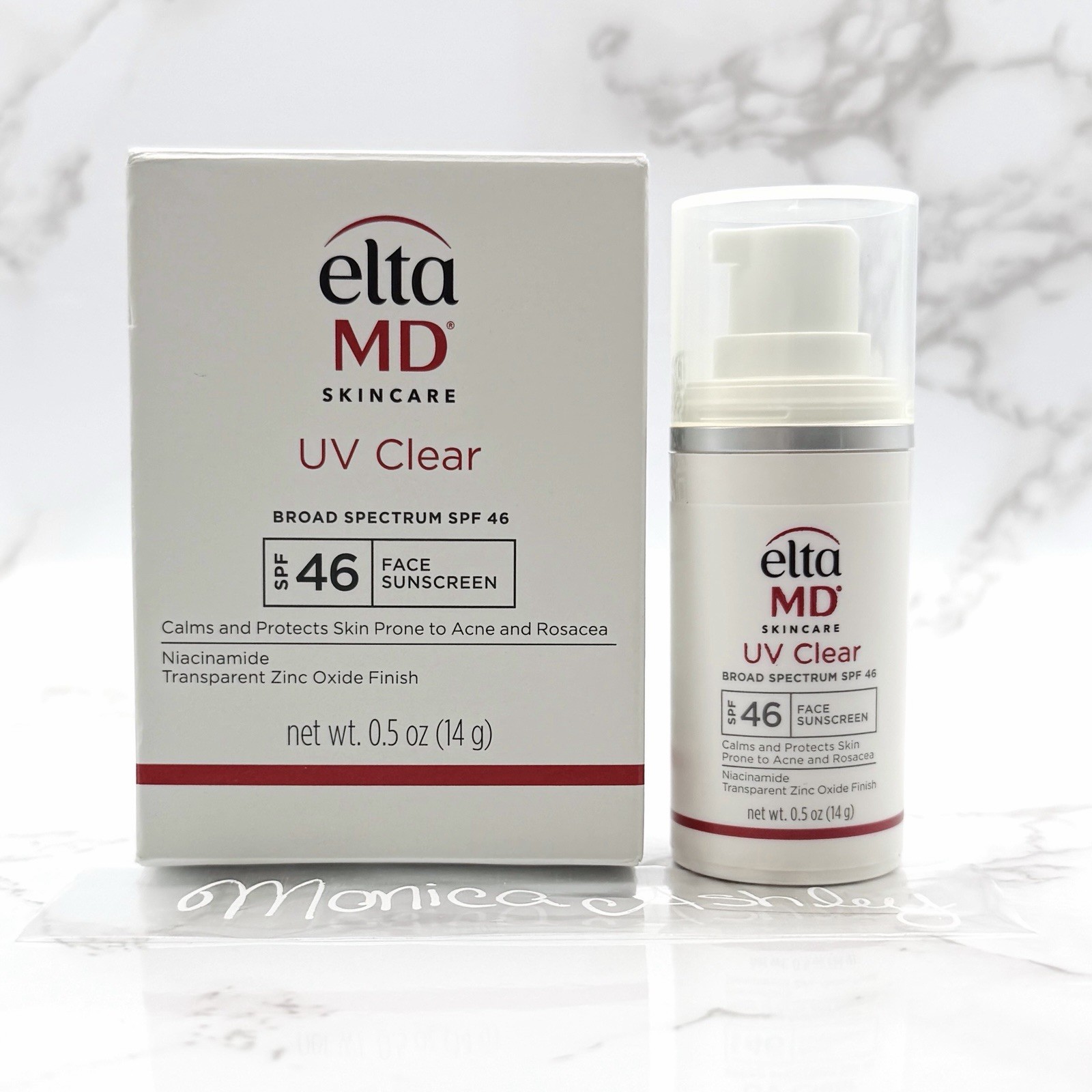 EltaMD Skincare UV Clear Broad-Spectrum SPF 46 Travel Size – 0.5 oz Exp 04/2026