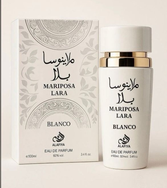 ALAFIYA Mariposa Lara Blanco Eau de Parfum Spray, 3.4 fl oz (100 ml)