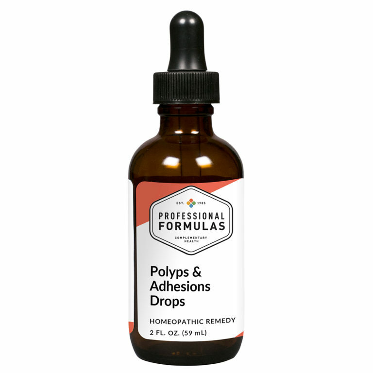 Polyps & Adhesions Drops 2oz Professional Formulas Homeopathic Combination