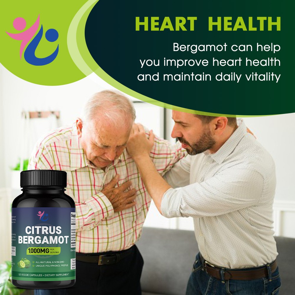Citrus Bergamot Capsules,Healthy Cardiovascular And Cholesterol Support