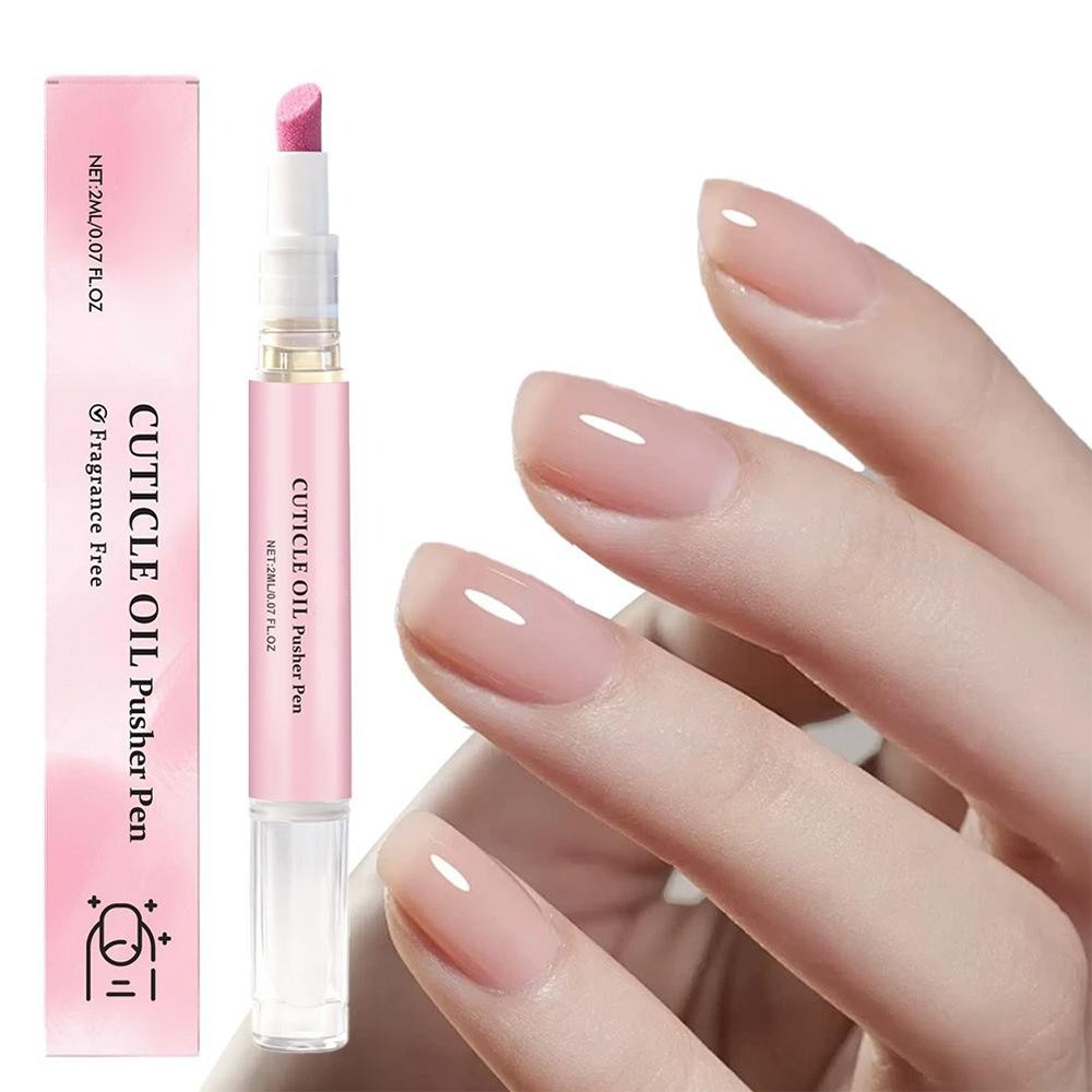 Nail Care Pen , Cuticle Oil Pusher Pen Remover for Dry & Damaged Nails 2ml*1pcs