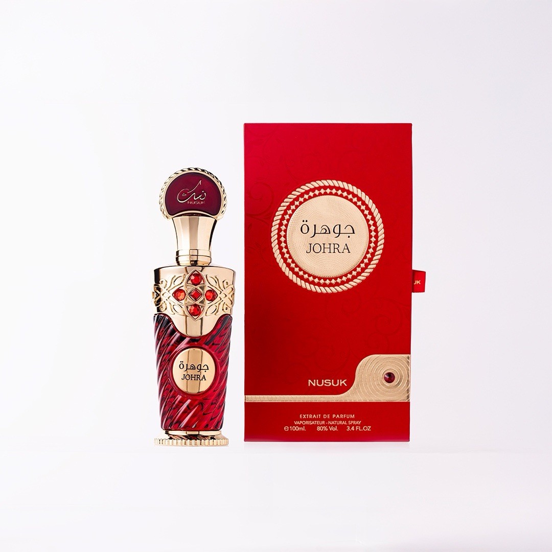 NUSUK Johra Unisex By Riiffs Eau de Parfum 100ml 3.4 Oz (hibiscus mahajad Dupe)