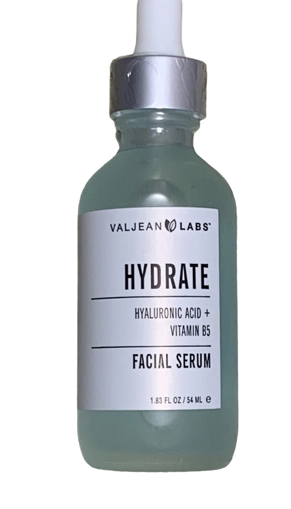 Valjean Labs Hydrate Hyaluronic Acid + Vitamin B5 Facial Serum 1.83 oz