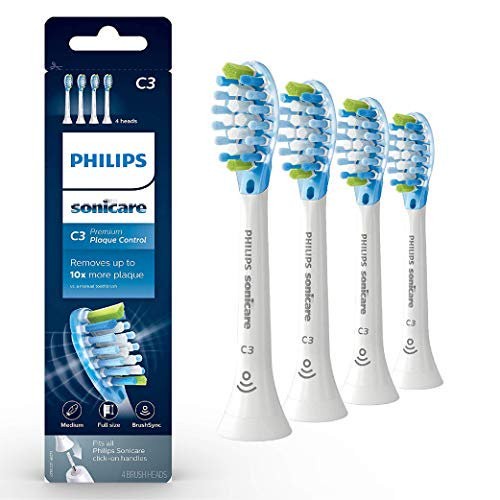 8-Pack Genuine Philip C3 Premium Plaque Control Brush Heads C3-White-HX9044/17