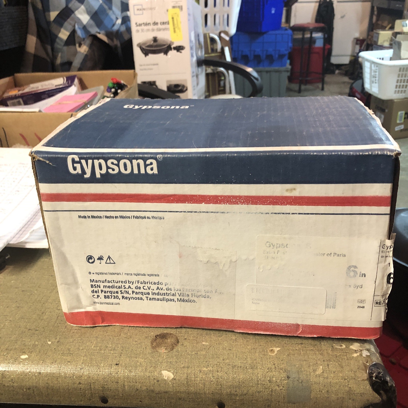 9 Rolls Of Gypsona Plaster Bandages