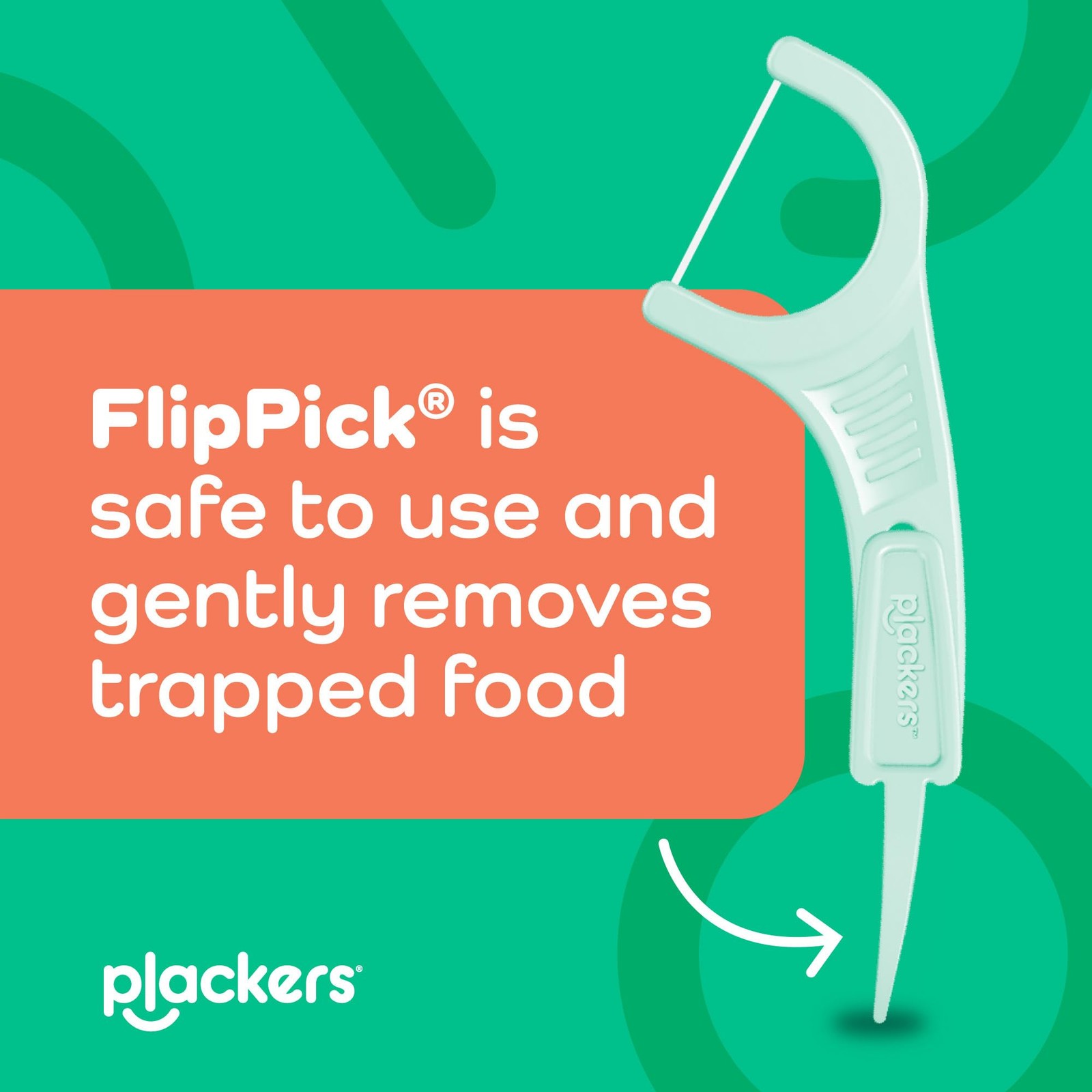 Plackers® Micro Line® Floss Picks – Intense Mint, 300 Count (Pack of 1), Blue
