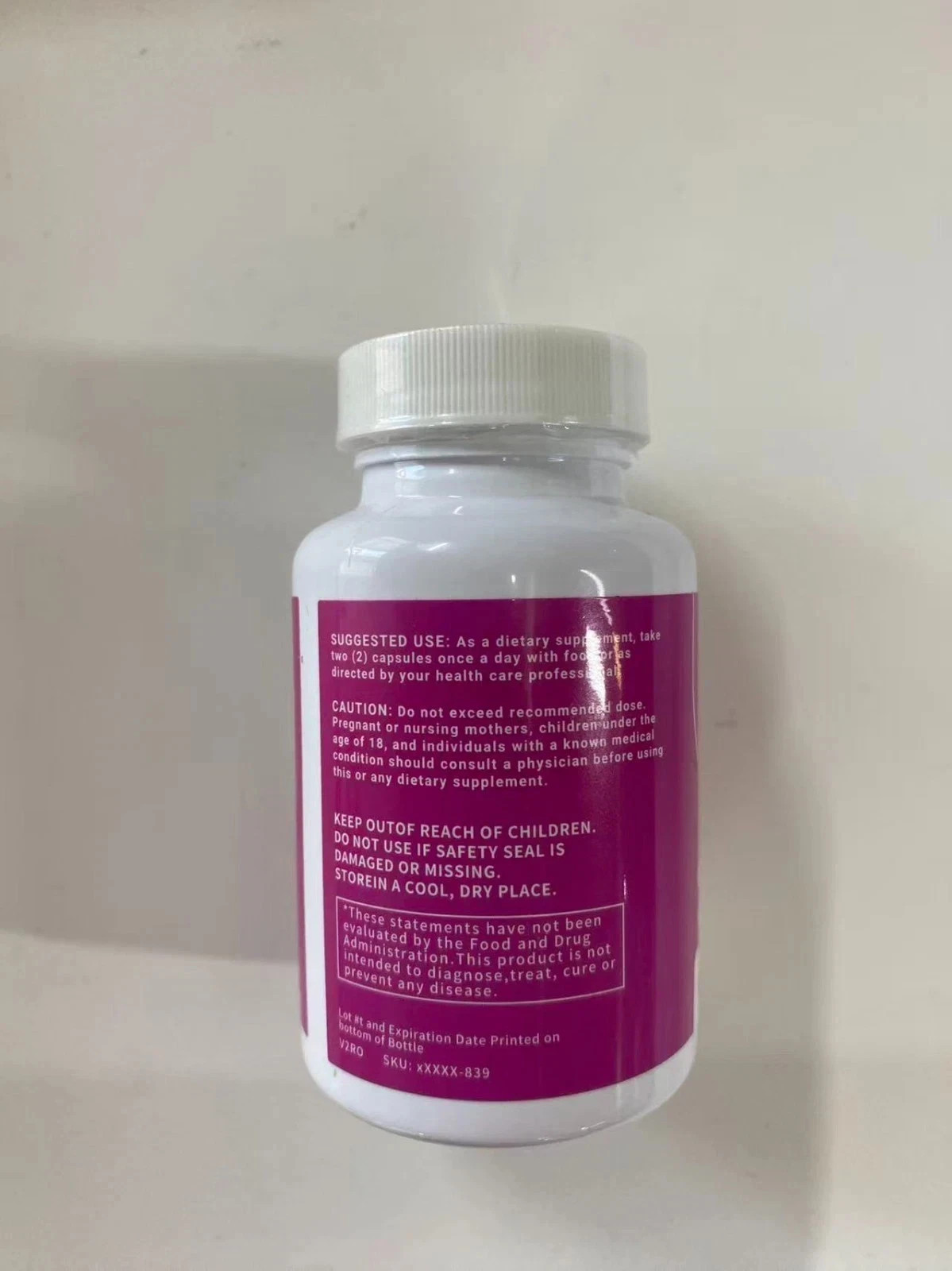 3PCS Rosabella Organic Beet Root 60 Capsules Natural Energy Boost Blood Pressure