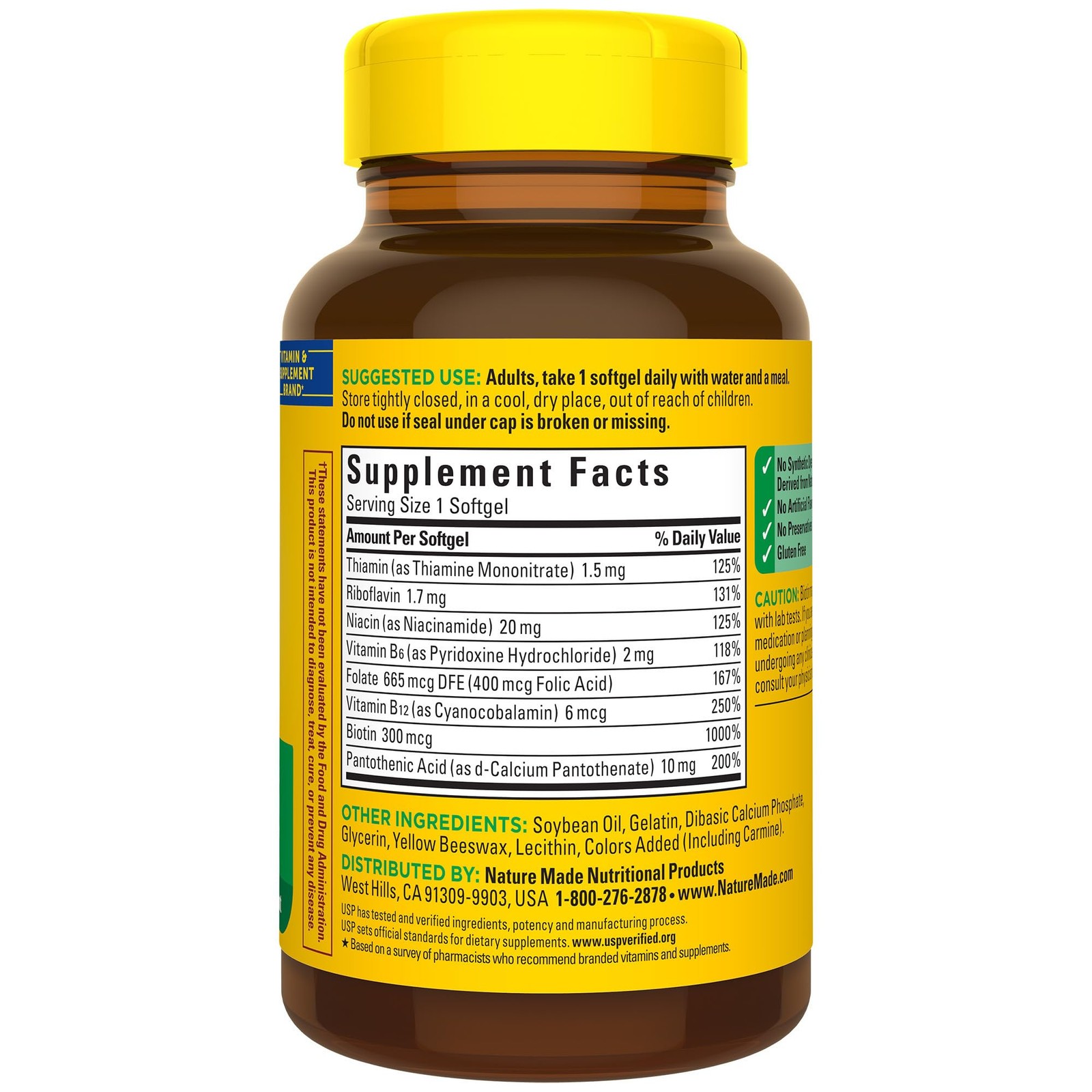 Super B Complex Vitamins for Women 60 Count (Pack of 1), 60