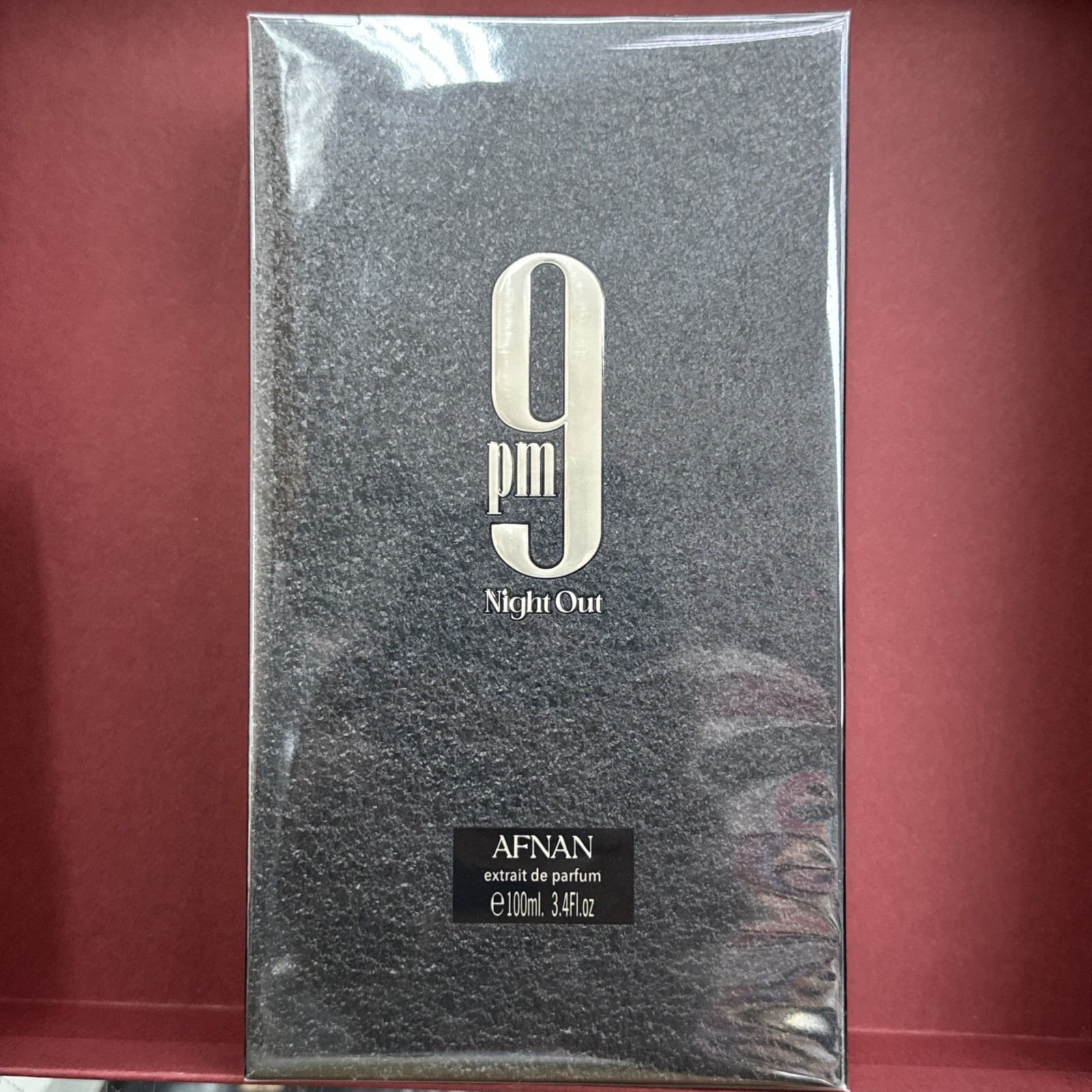 Afnan 9PM Night Out Extrait De Parfum 3.4oz 100ml Men New,Sealed & Authentic