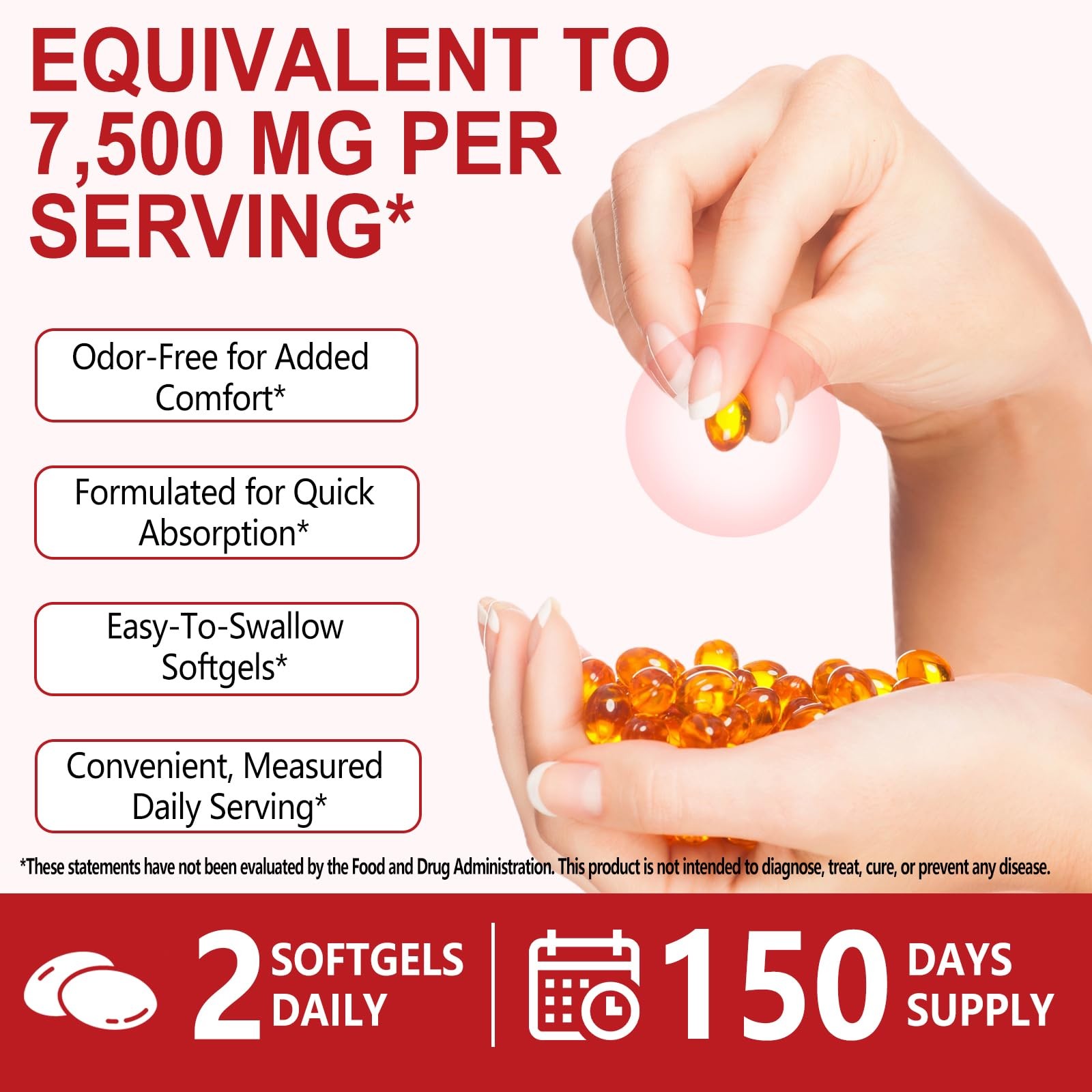 Akeeronn Odorless Aged Garlic Extract Capsules 300 300 Count (Pack of 1)