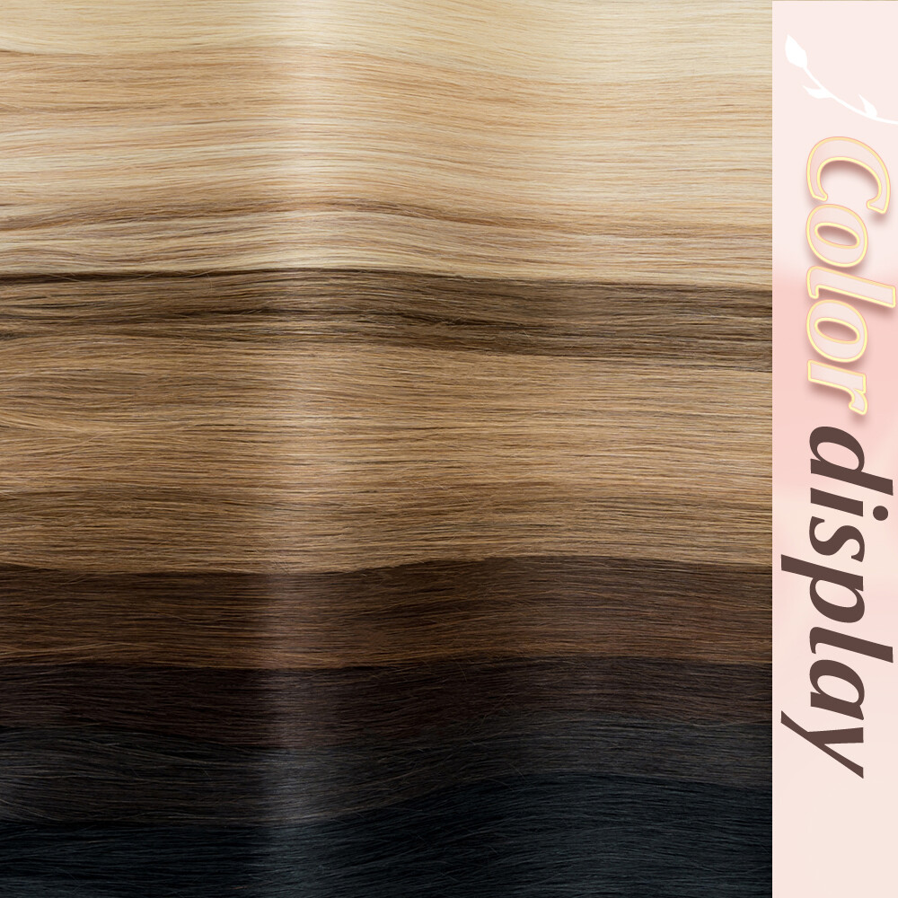 US 8 Pieces Clip In Hair Extensions Full Head Natural As Human Real Thick Wavy