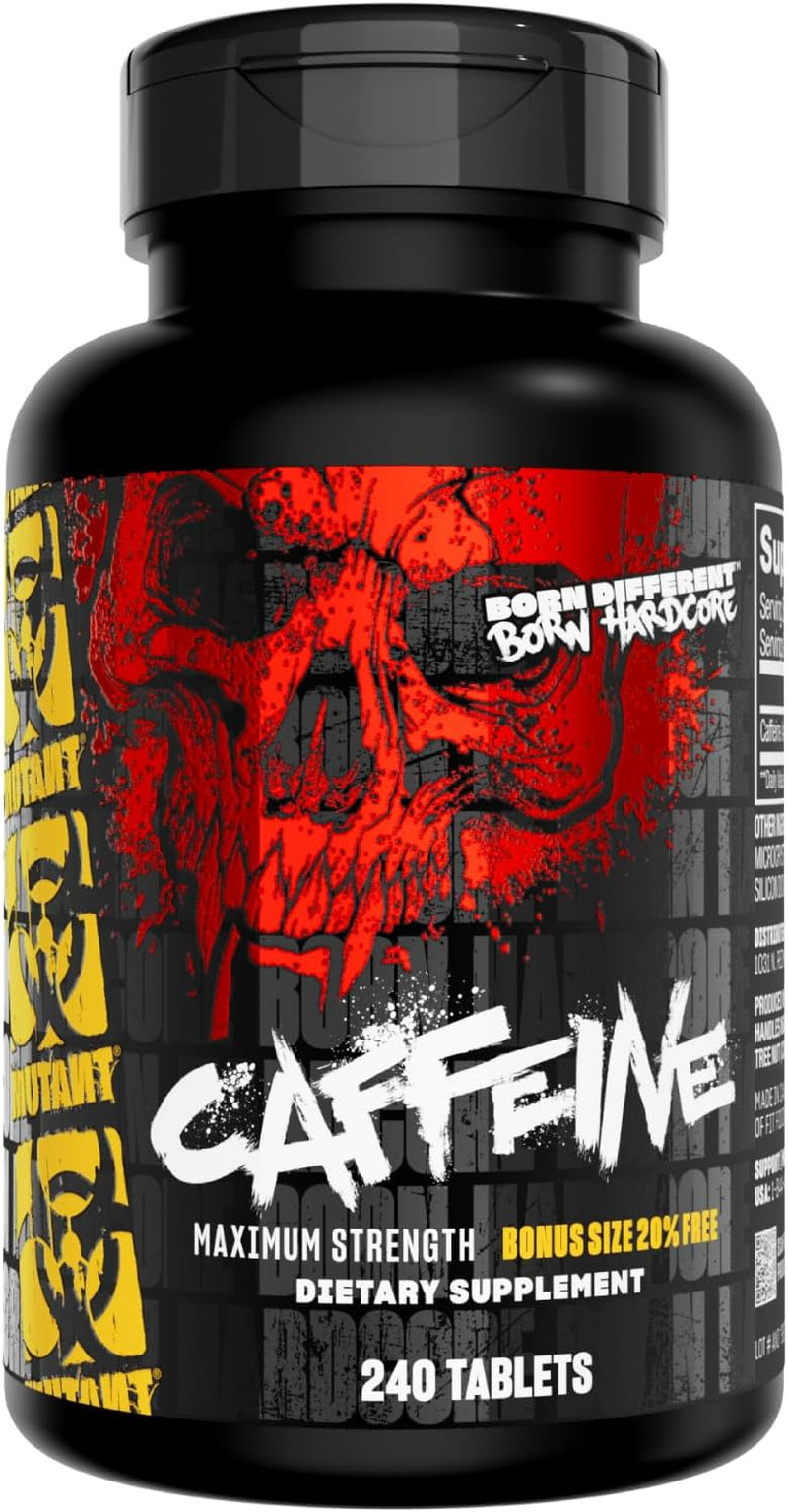 Caffeine Pills – Pharmaceutical-Grade Pure Caffeine Supplement for Boosting Ener