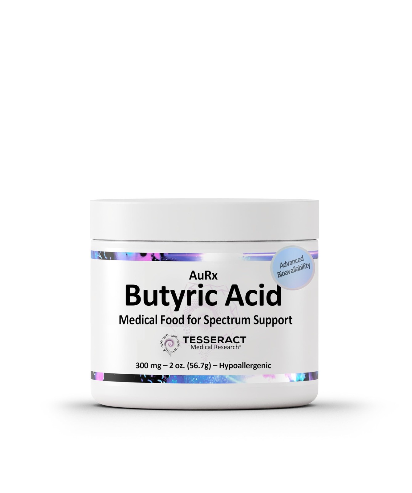 AuRx Autism Spectrum Medical Food Powder to Support Gut Health, Stabilized Bu…