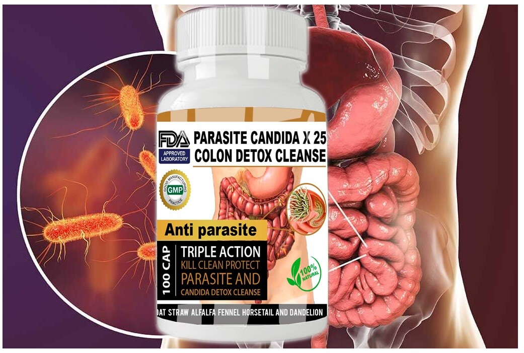 parasite intestinal cleanse colon cleanse detox candida organic herb fungus clea