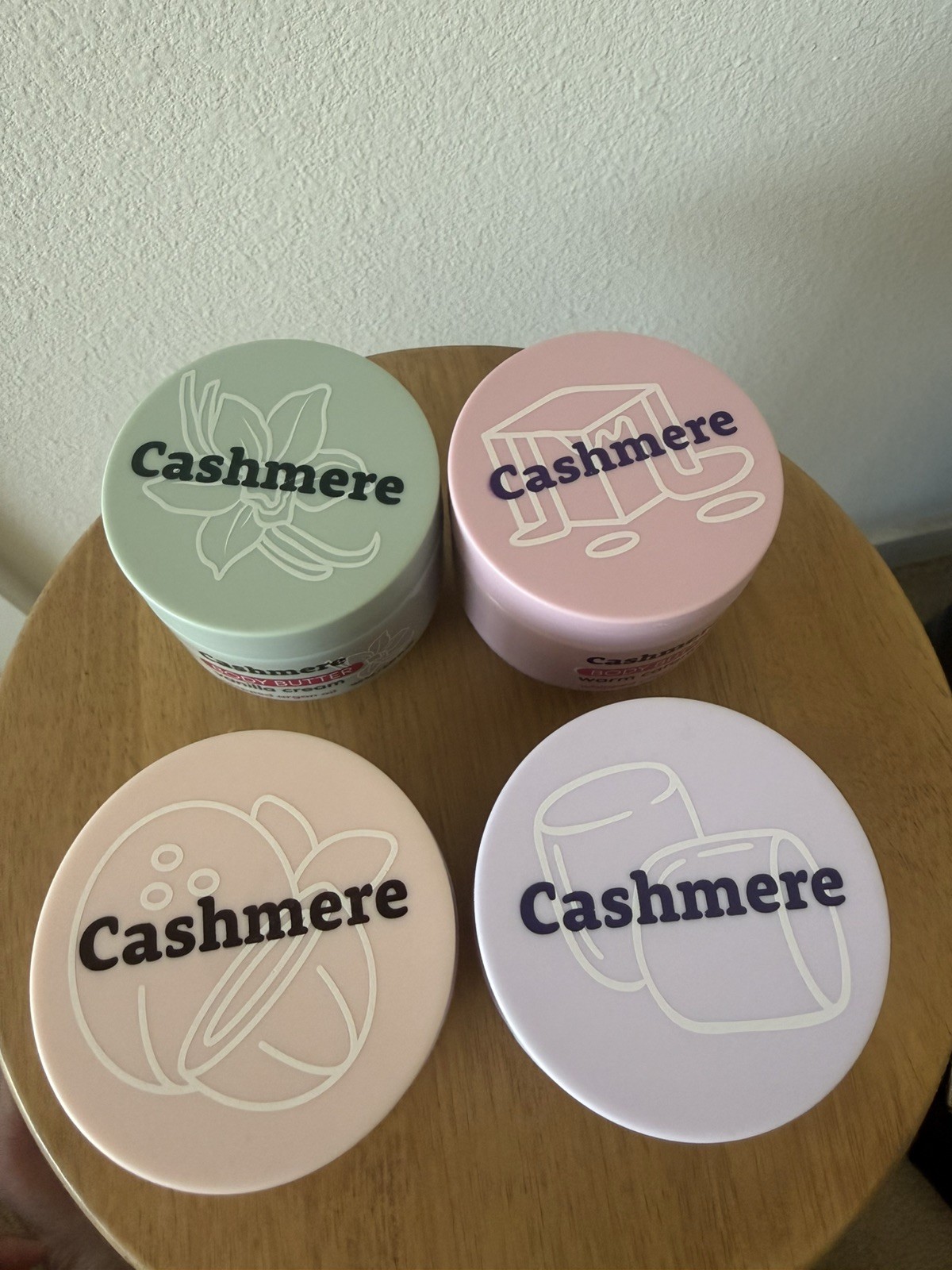 🎀Cashmere Body Butter🎀FULL SET: Caramel, Marshmallow, Vanilla, Coconut VIRAL 4