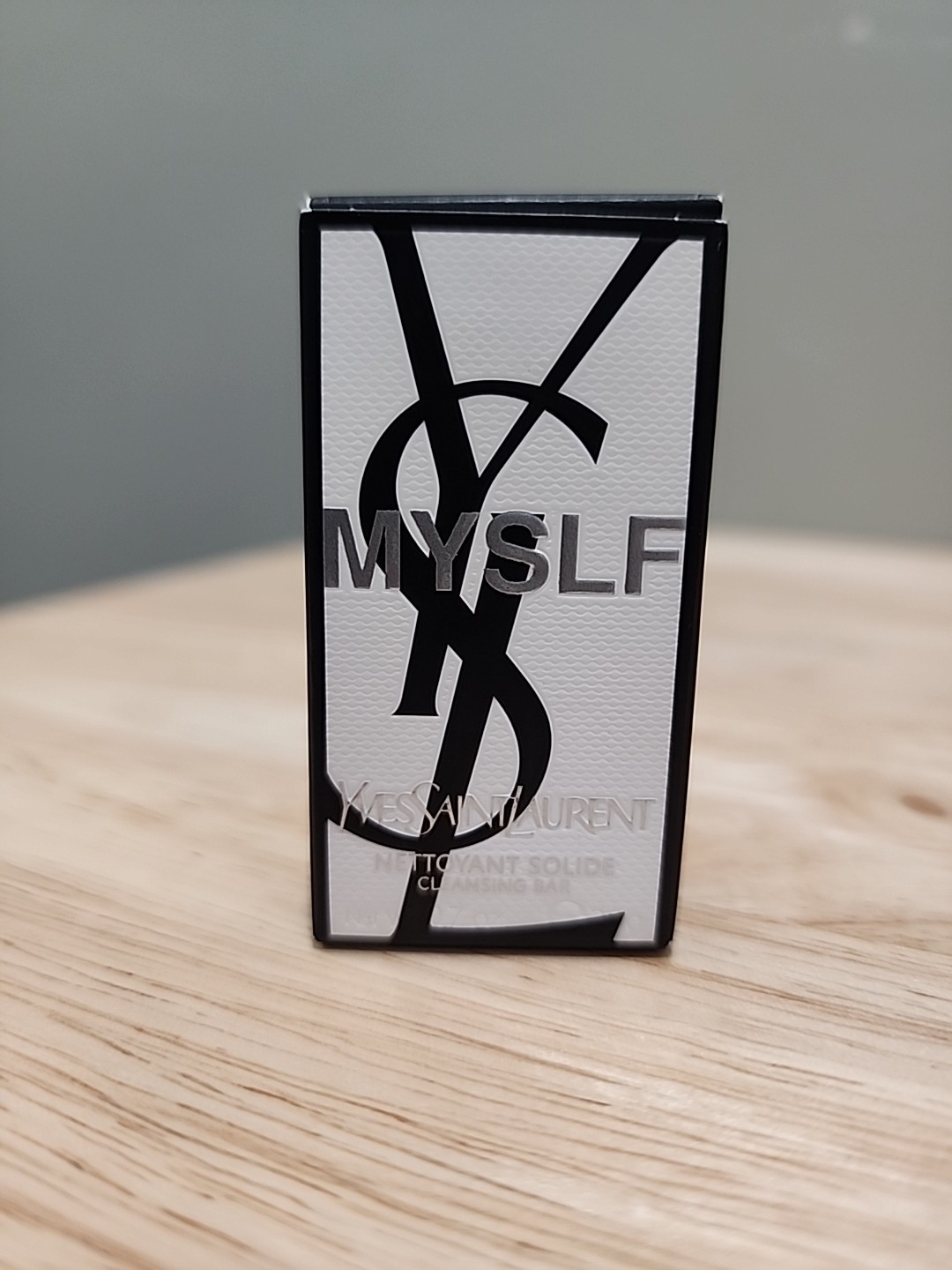NEW YSL MYSLF EAU DE PARFUM YVES SAINT LAURENT 0.7 OZ / 20 G MINI CLEANSING BAR