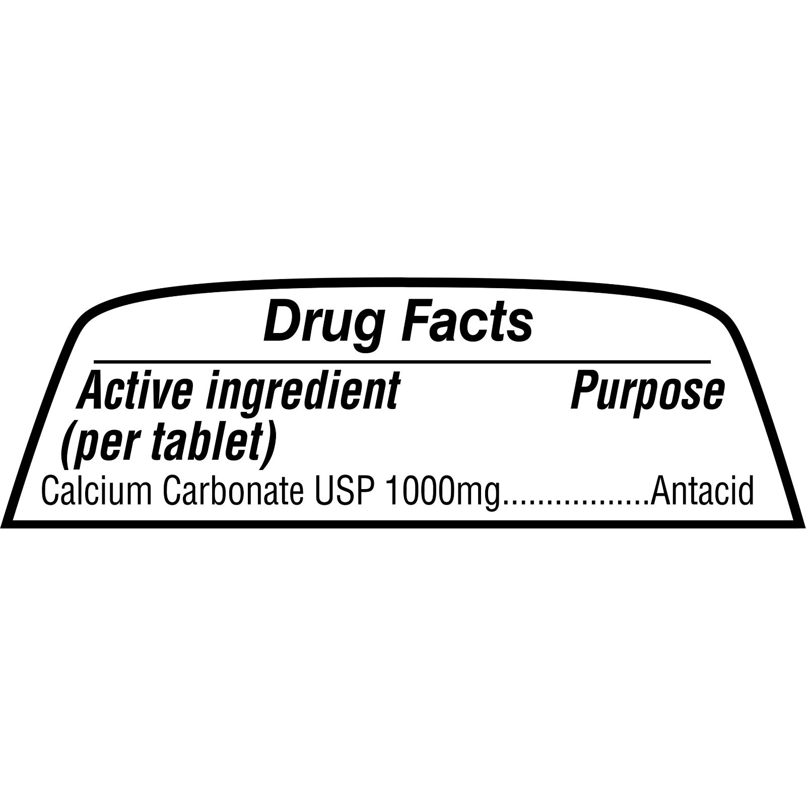 Equate Ultra-Strength Antacid Tablets, 1000 mg, Assorted Berries, 160 CT x 2 PK