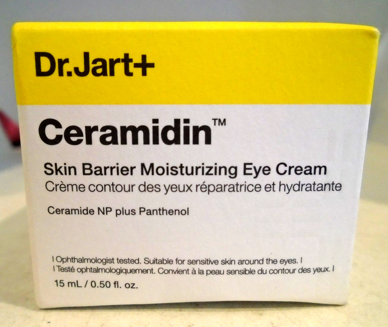 Dr. Jart+ Ceramidin Skin Barrier Moisturizing Eye Cream w/ Panthenol; 0.5 oz