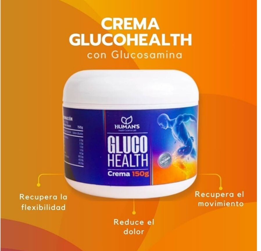 GlucoHealth crema Humans Health Lab Dolor de articulaciones joint support