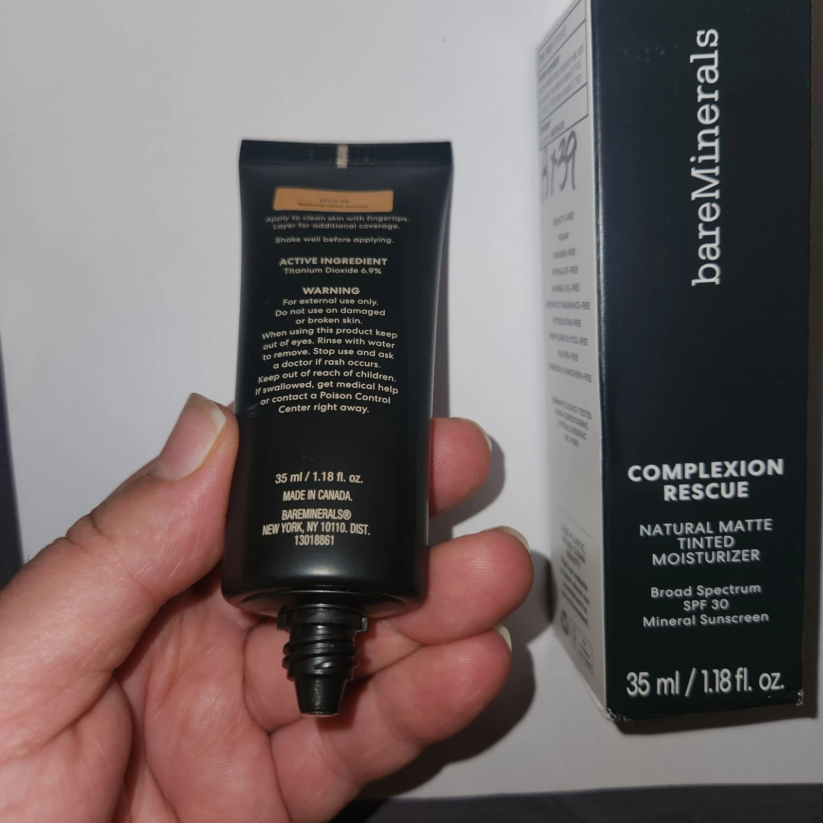 bareMinerals Complexion Rescue Matte Tinted Moisturizer SPF 30 ~ SPICE 08 2024+