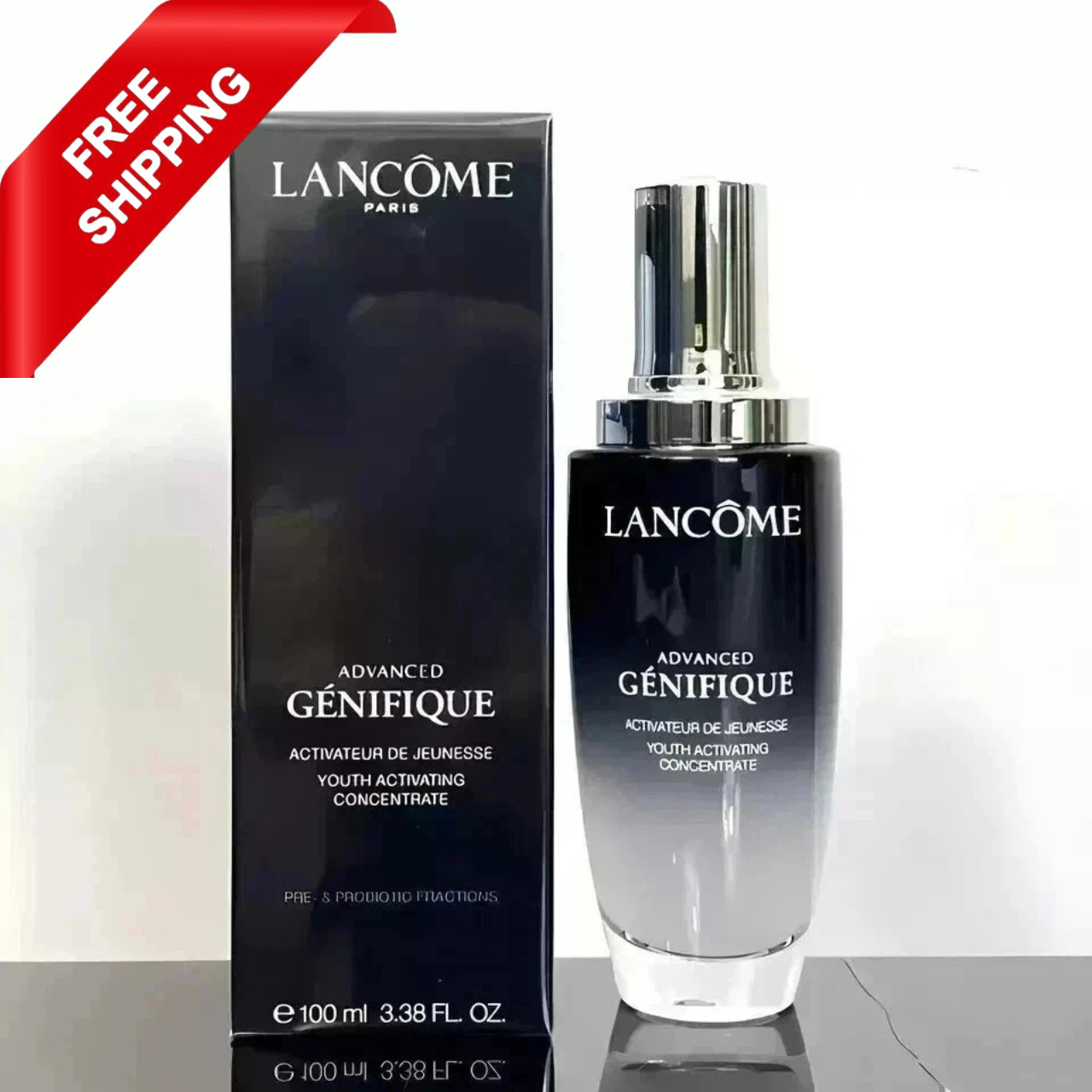 Lancom Advanced Genifique Youth Activating Concentrate 3.38oz /100ml New-