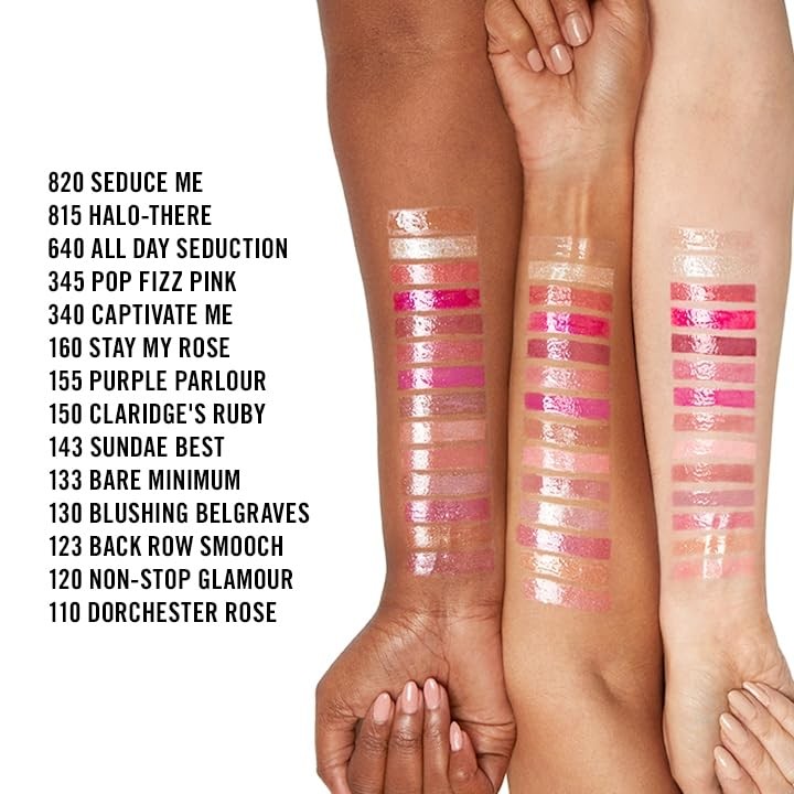 Rimmel Stay Glossy Lip Gloss 110 Dorchester Rose 0.18oz