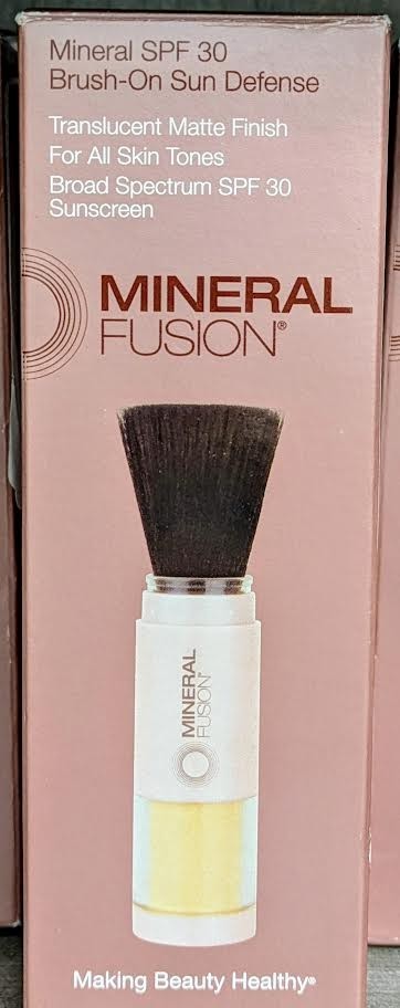 Mineral Fusion SPF 30 Brush On Sun Defense Translucent Matte Finish .14 oz